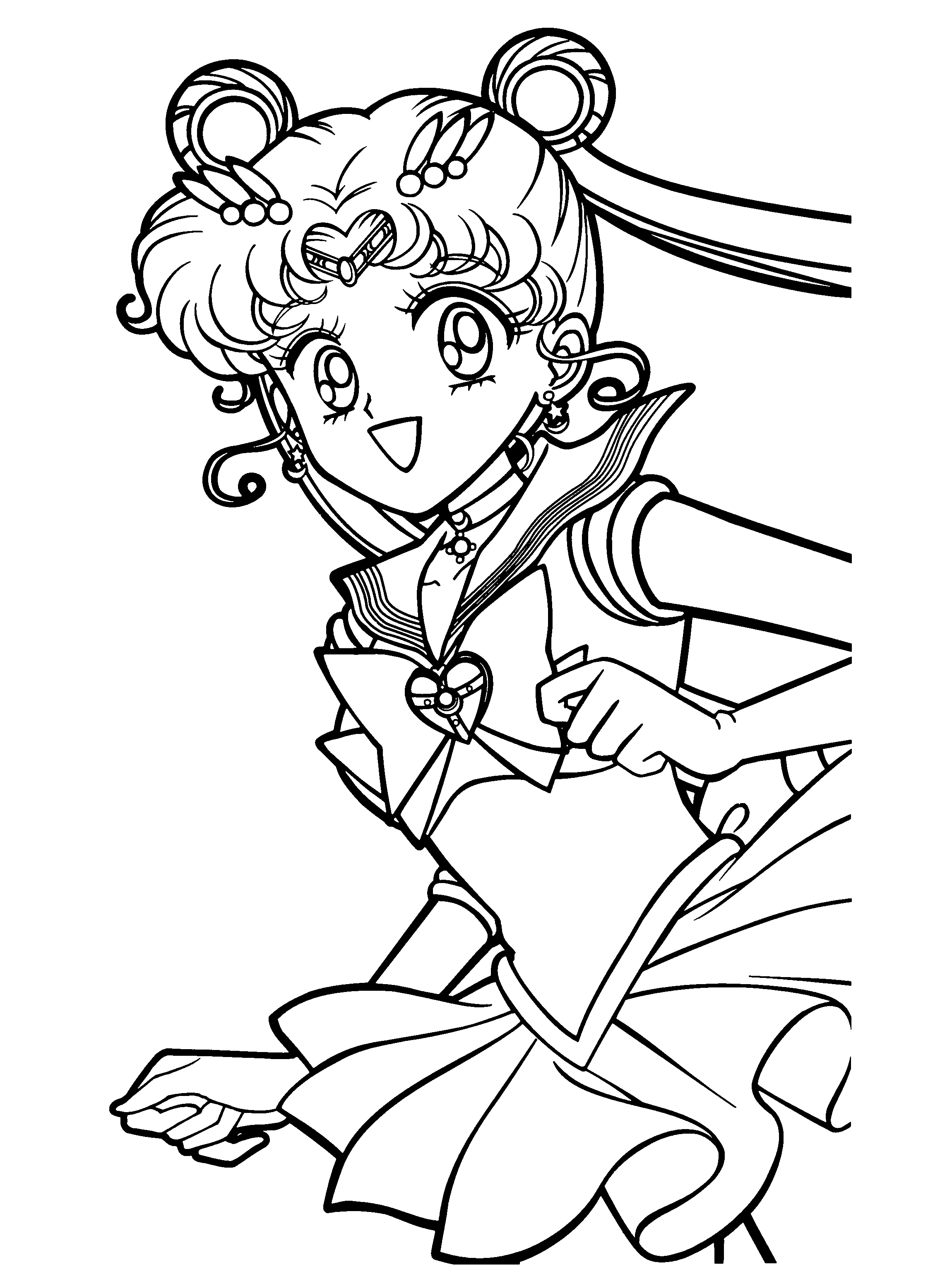 Free printable Sailor Moon coloring page #50255 from Anime and Manga collection Free printable Sailor Moon coloring page #50255 from Anime and Manga collection