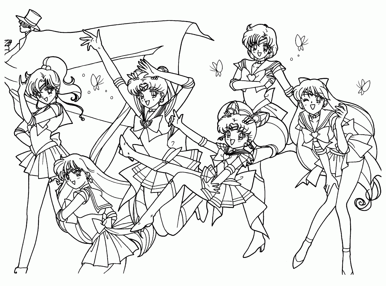 Free printable Sailor Moon coloring page #50347 from Anime and Manga collection Free printable Sailor Moon coloring page #50347 from Anime and Manga collection