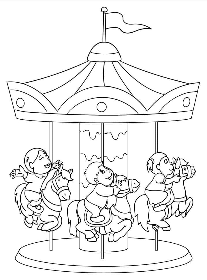 Free printable Amusement Park coloring page #210880 from Buildings and Architecture collection Free printable Amusement Park coloring page #210880 from Buildings and Architecture collection