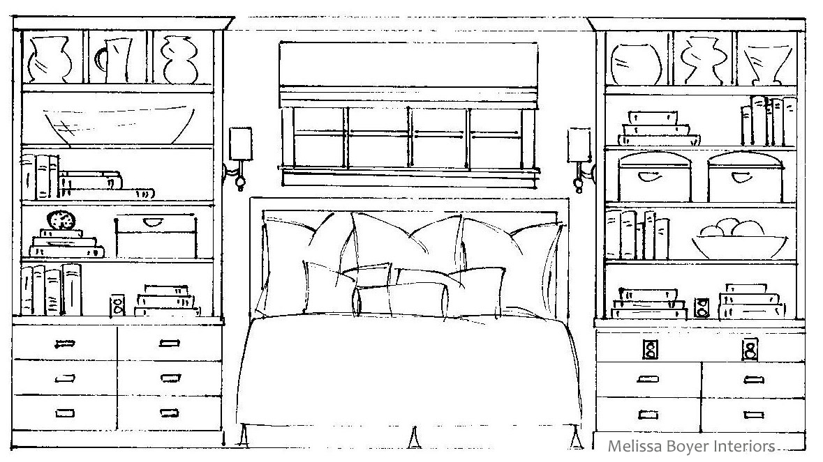 Coloring page: Bedroom (Buildings and Architecture) #66613 - Free Printable Coloring Pages