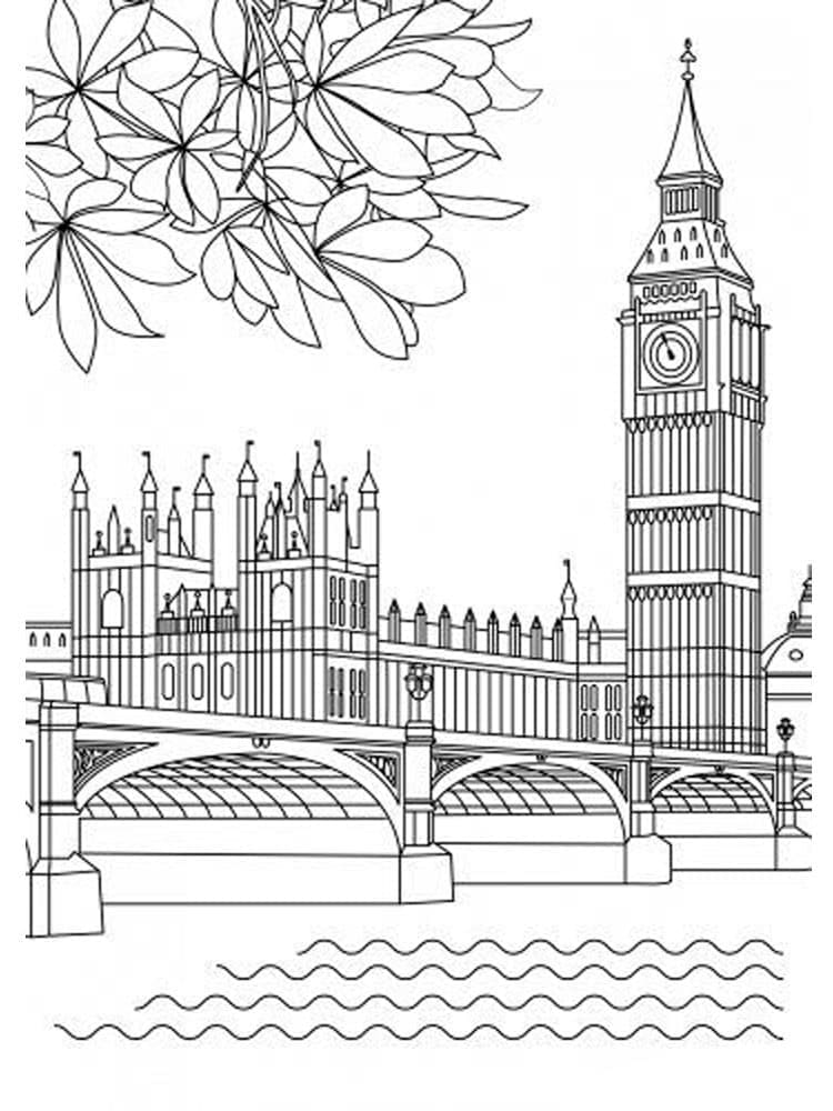 Free printable Big Ben coloring page #184898 from Buildings and Architecture collection Free printable Big Ben coloring page #184898 from Buildings and Architecture collection