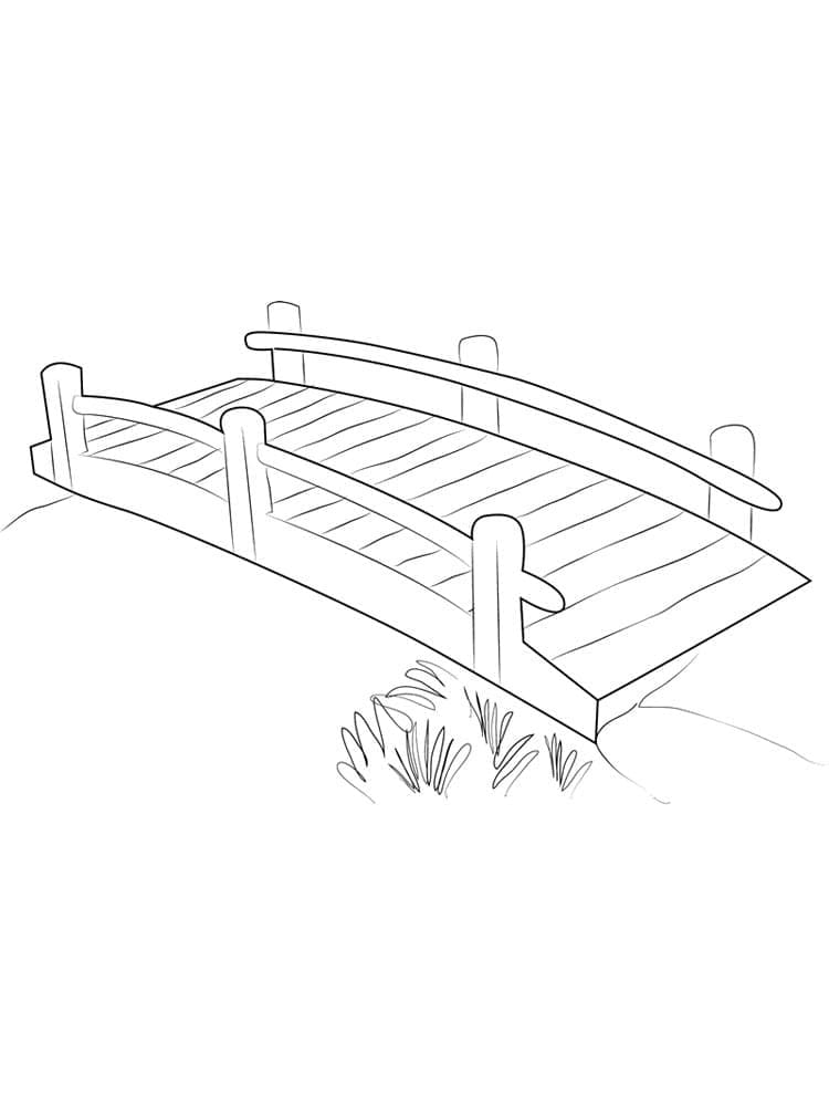Free printable Bridge coloring page #204334 from Buildings and Architecture collection
