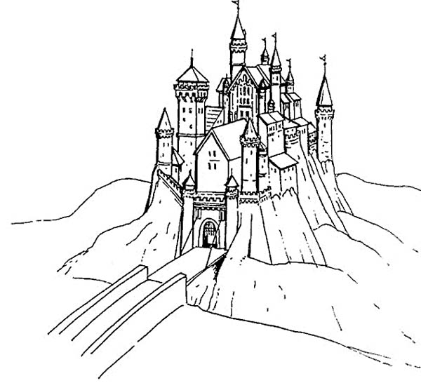 Coloring page: Bridge (Buildings and Architecture) #62917 - Free Printable Coloring Pages