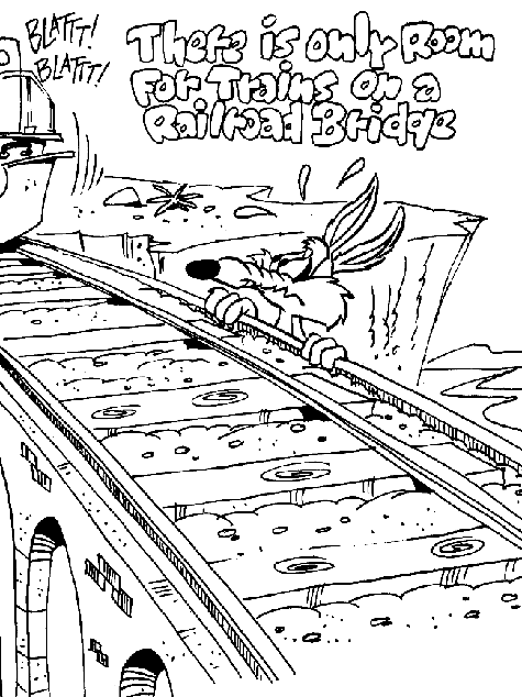Coloring page: Bridge (Buildings and Architecture) #62943 - Printable coloring pages