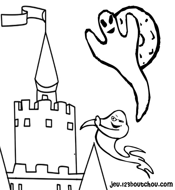 Coloring page: Castle (Buildings and Architecture) #62136 - Free Printable Coloring Pages
