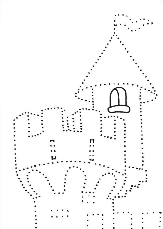 Coloring page: Castle (Buildings and Architecture) #62194 - Free Printable Coloring Pages