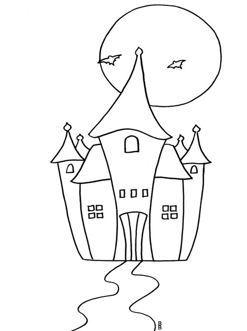 Coloring page: Castle (Buildings and Architecture) #62204 - Free Printable Coloring Pages