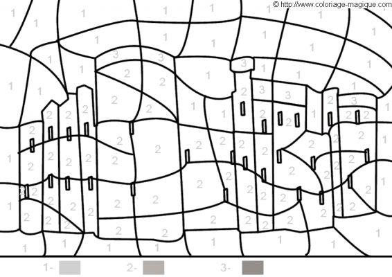 Coloring page: Castle (Buildings and Architecture) #62219 - Free Printable Coloring Pages
