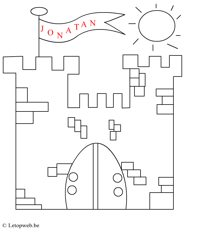 Coloring page: Castle (Buildings and Architecture) #62243 - Free Printable Coloring Pages