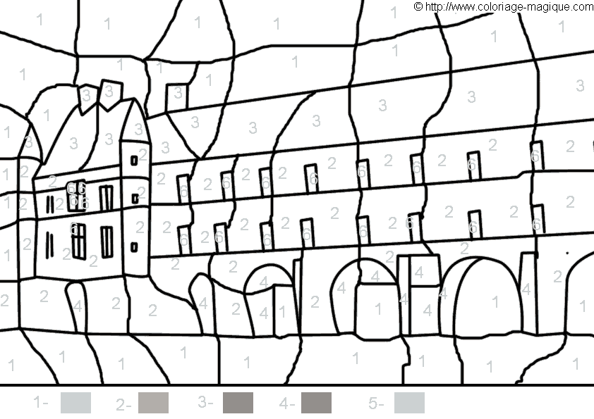 Coloring page: Castle (Buildings and Architecture) #62278 - Free Printable Coloring Pages