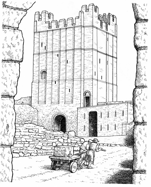 Coloring page: Castle (Buildings and Architecture) #62292 - Free Printable Coloring Pages