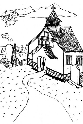 Coloring page: Church (Buildings and Architecture) #64418 - Printable coloring pages