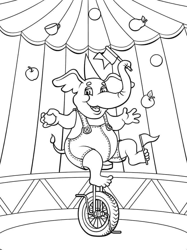 Free printable Circus coloring page #190024 from Buildings and Architecture collection