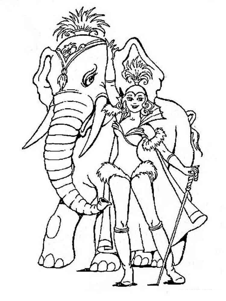 Free printable Circus coloring page #190031 from Buildings and Architecture collection