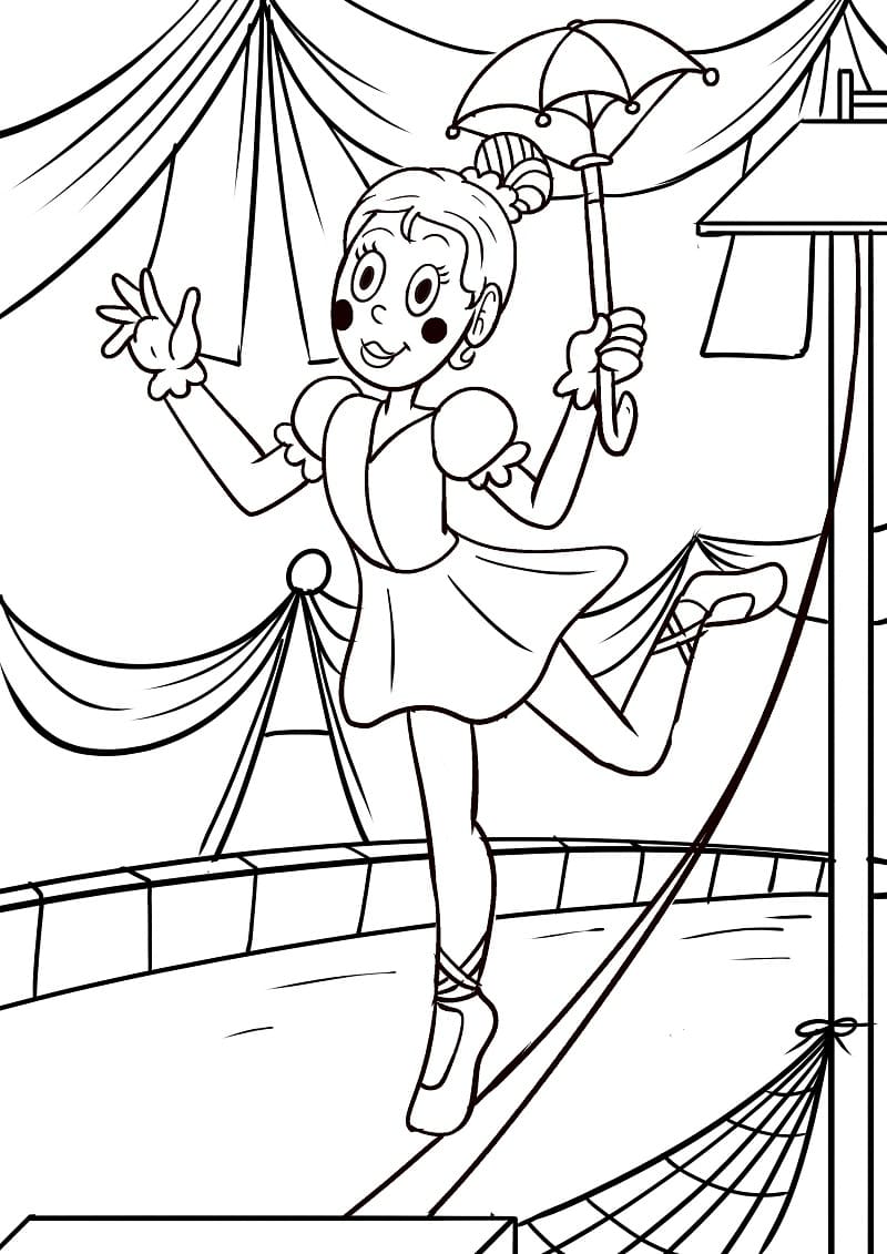 Free printable Circus coloring page #190047 from Buildings and Architecture collection