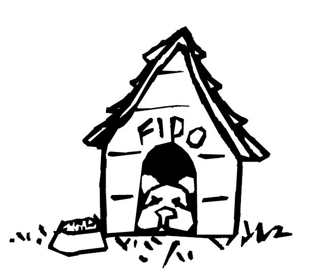 Free printable Dog House coloring page #62352 from Buildings and Architecture collection