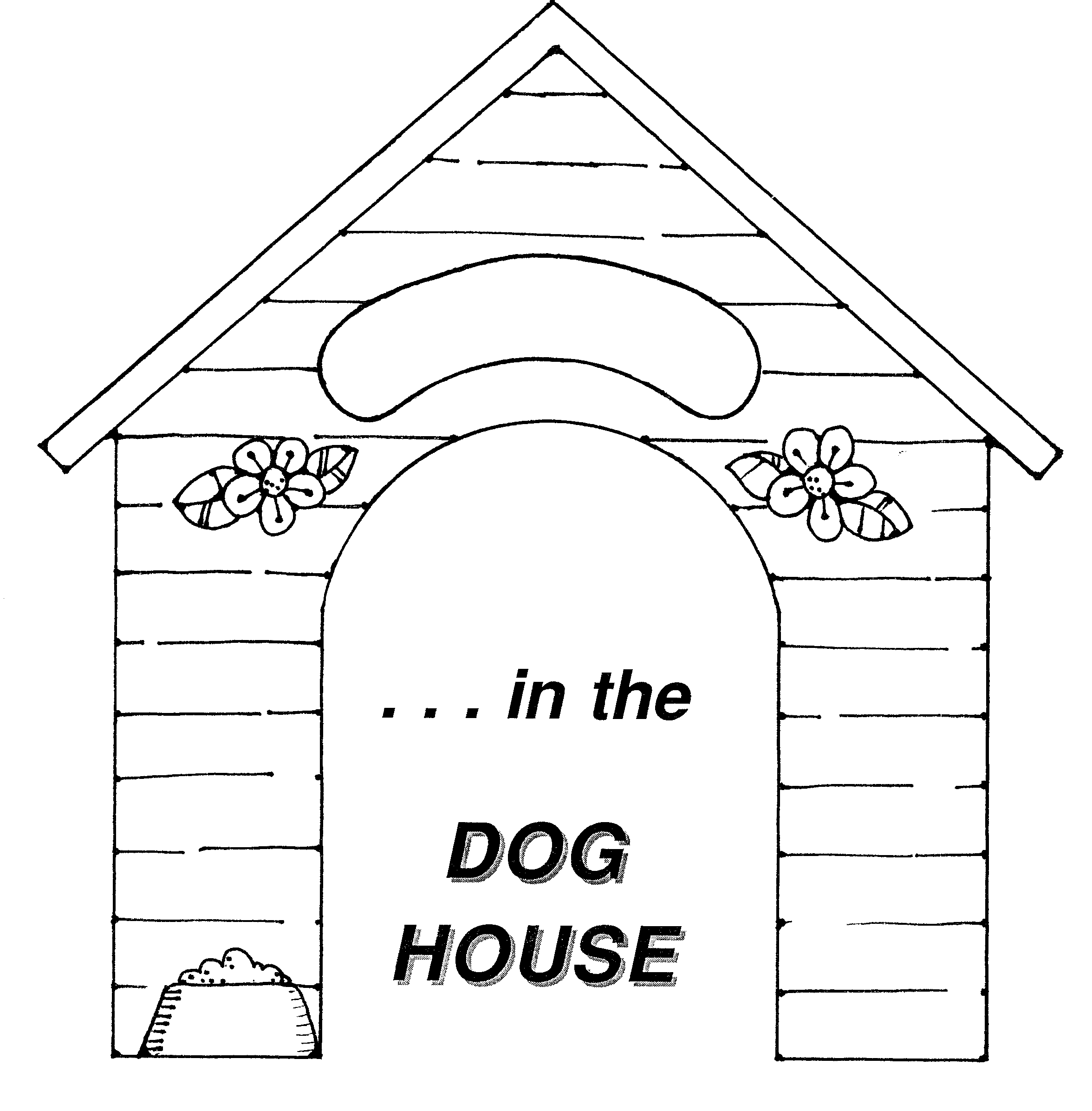 Coloring page: Dog kennel (Buildings and Architecture) #62350 - Free Printable Coloring Pages