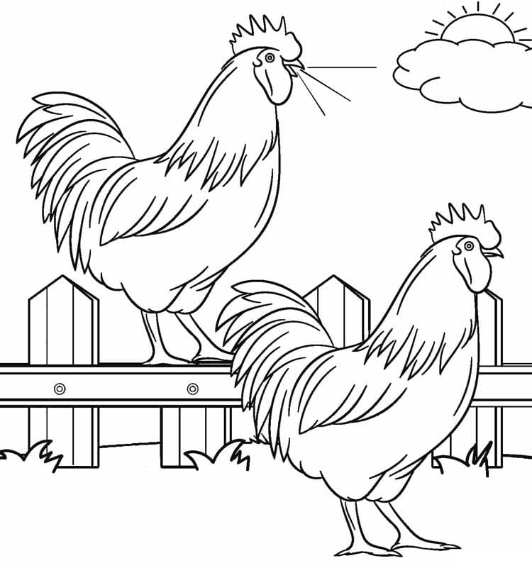 Free printable Farm coloring page #183671 from Buildings and Architecture collection