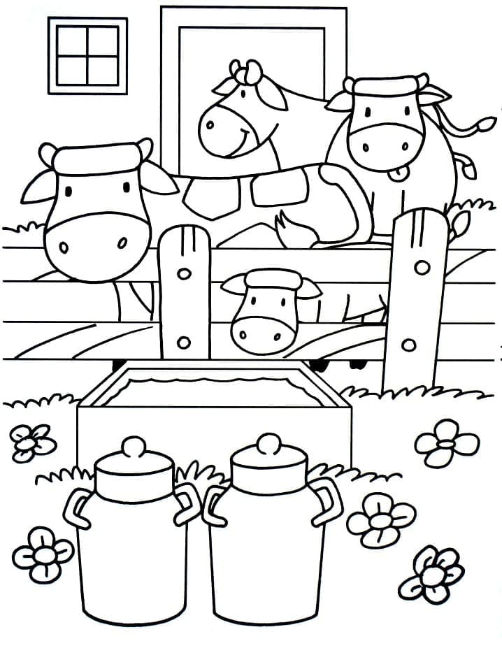 Free printable Farm coloring page #183710 from Buildings and Architecture collection