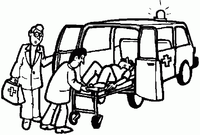 Coloring page: Hospital (Buildings and Architecture) #61997 - Free Printable Coloring Pages