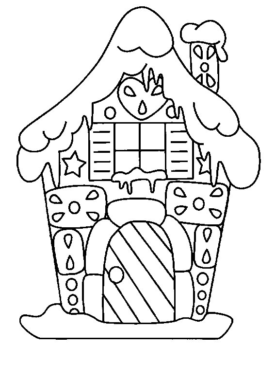Coloring page: House (Buildings and Architecture) #64683 - Free Printable Coloring Pages