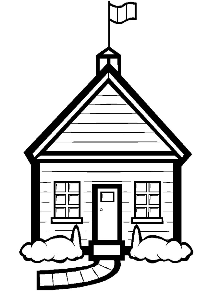 Coloring page: House (Buildings and Architecture) #64793 - Printable coloring pages
