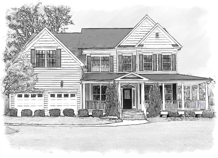 Coloring page: House (Buildings and Architecture) #66468 - Printable coloring pages