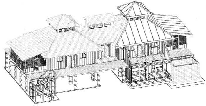 Coloring page: House (Buildings and Architecture) #66486 - Printable coloring pages