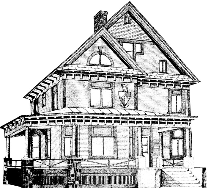 Coloring page: House (Buildings and Architecture) #66590 - Printable coloring pages