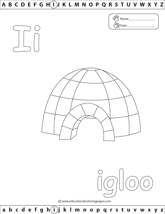 Coloring page: Igloo (Buildings and Architecture) #61671 - Printable coloring pages