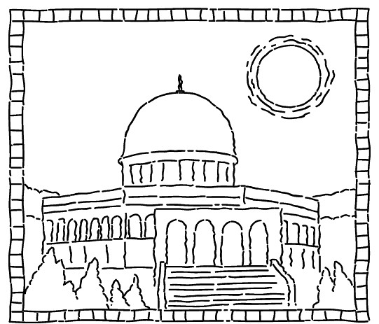 Coloring page: Mosque (Buildings and Architecture) #64518 - Free Printable Coloring Pages
