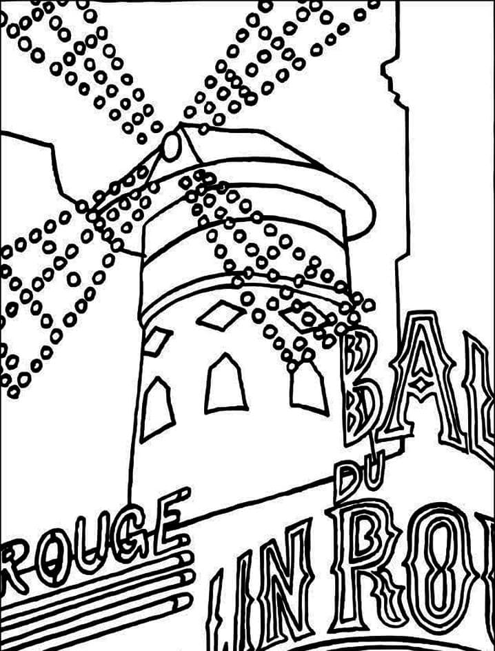 Free printable Moulin Rouge coloring page #182539 from Buildings and Architecture collection Free printable Moulin Rouge coloring page #182539 from Buildings and Architecture collection