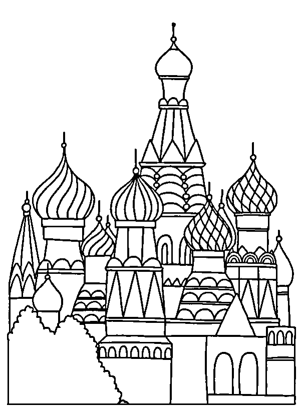Coloring page: Palace (Buildings and Architecture) #62574 - Printable coloring pages