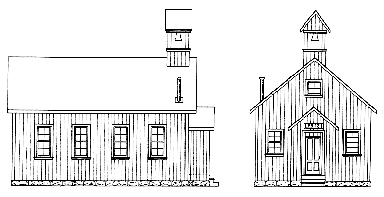 Coloring page: School (Buildings and Architecture) #66889 - Free Printable Coloring Pages