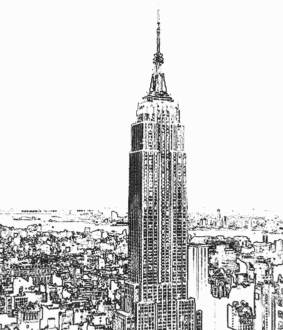 Coloring page: Skyscraper (Buildings and Architecture) #65575 - Free Printable Coloring Pages