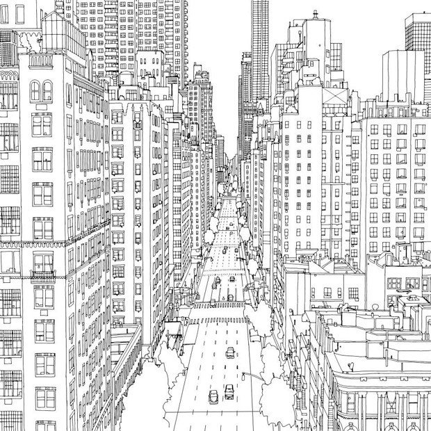 Coloring page: Skyscraper (Buildings and Architecture) #65814 - Free Printable Coloring Pages