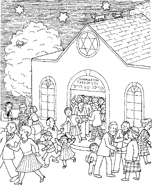 Coloring page: Synagogue (Buildings and Architecture) #68174 - Free Printable Coloring Pages