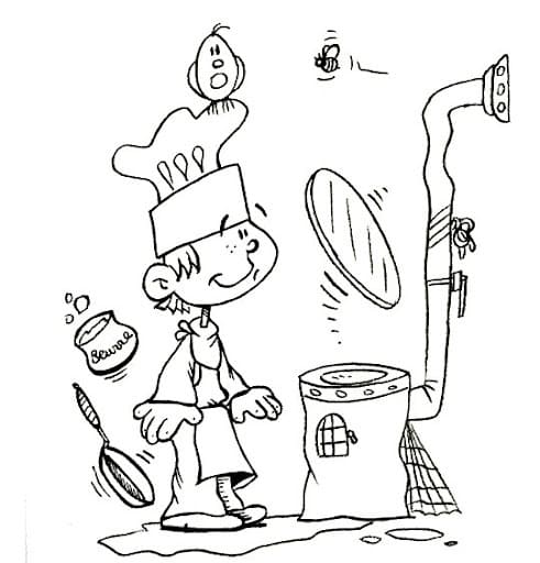 Free printable Baker coloring page #217505 from Careers and Professions collection