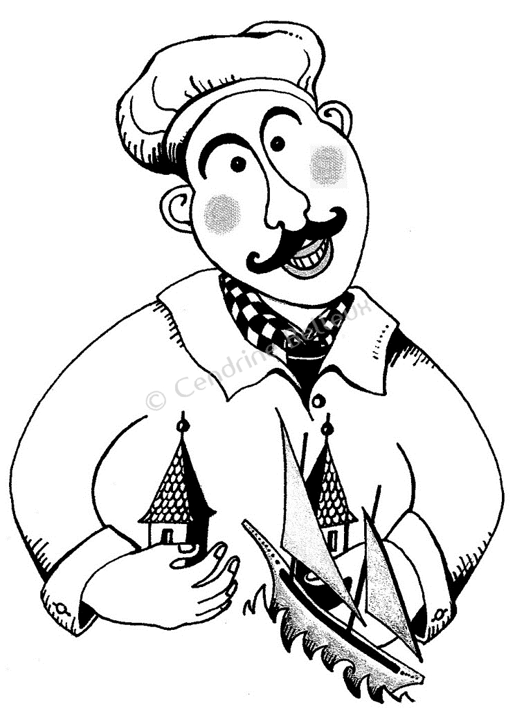 Free printable Baker coloring page #89946 from Careers and Professions collection Free printable Baker coloring page #89946 from Careers and Professions collection