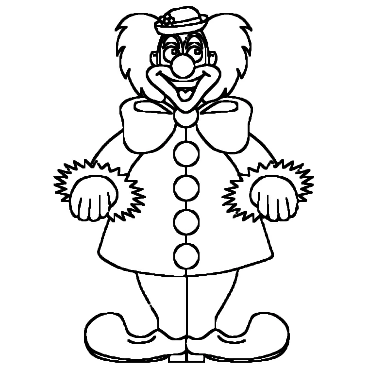 Free printable Clown coloring page #90919 from Careers and Professions collection Free printable Clown coloring page #90919 from Careers and Professions collection