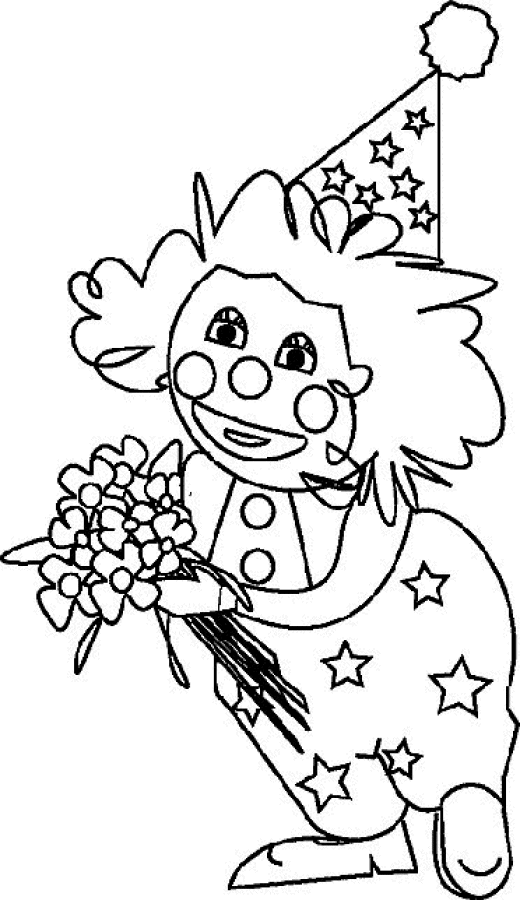 Free printable Clown coloring page #90982 from Careers and Professions collection Free printable Clown coloring page #90982 from Careers and Professions collection