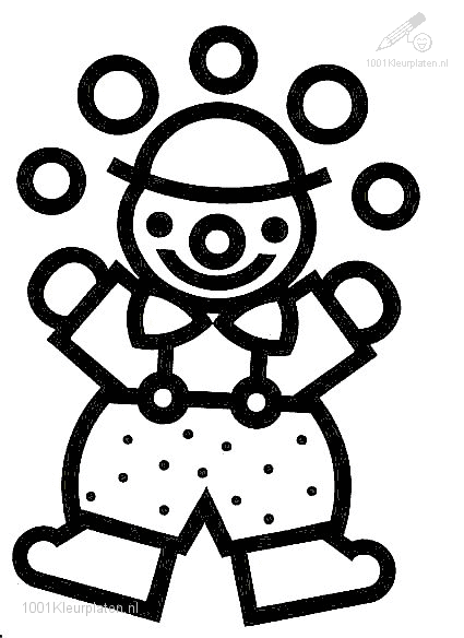 Free printable Clown coloring page #91052 from Careers and Professions collection Free printable Clown coloring page #91052 from Careers and Professions collection