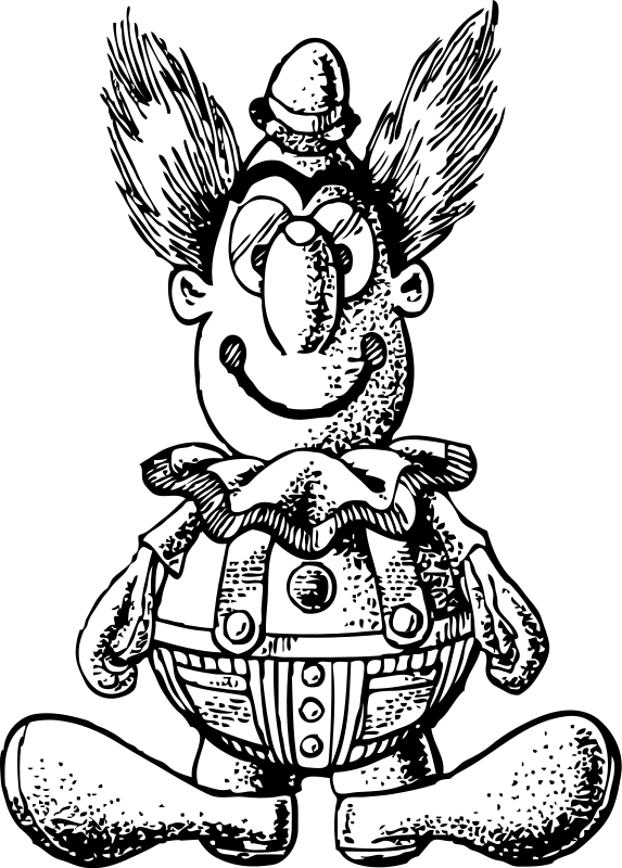 Free printable Clown coloring page #91090 from Careers and Professions collection Free printable Clown coloring page #91090 from Careers and Professions collection