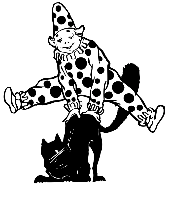 Free printable Clown coloring page #91130 from Careers and Professions collection