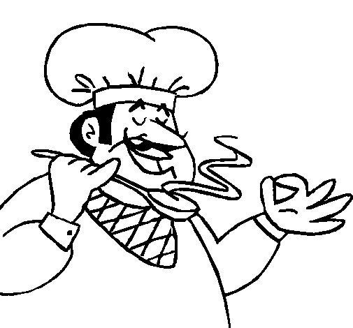 Free printable Cook coloring page #91963 from Careers and Professions collection