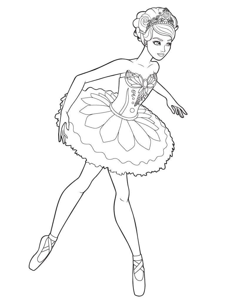 Free printable Dancer coloring page #179151 from Careers and Professions collection