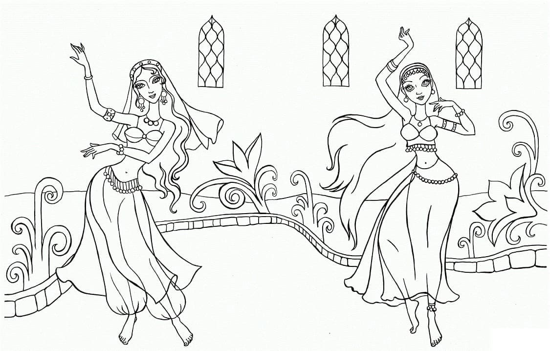 Free printable Dancer coloring page #179160 from Careers and Professions collection
