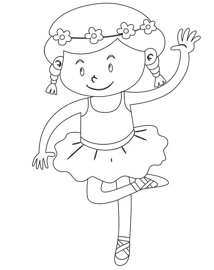 Free printable Dancer coloring page #179170 from Careers and Professions collection