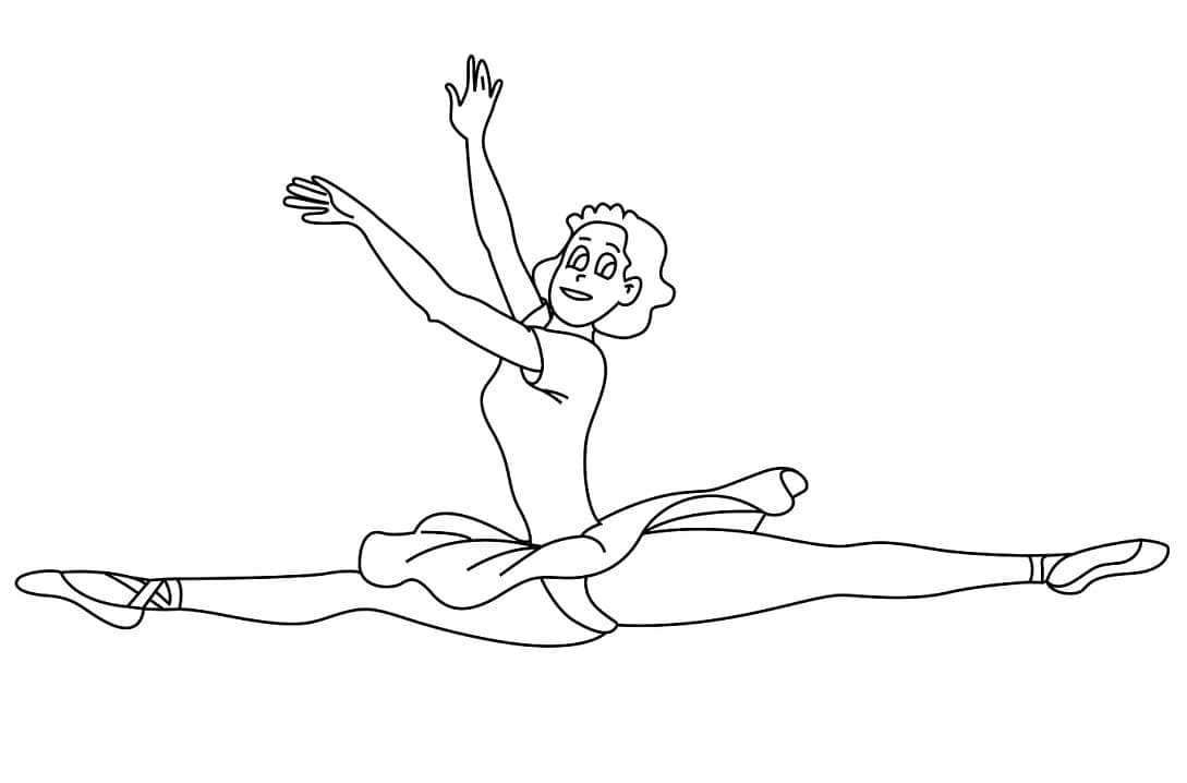 Free printable Dancer coloring page #179171 from Careers and Professions collection Free printable Dancer coloring page #179171 from Careers and Professions collection