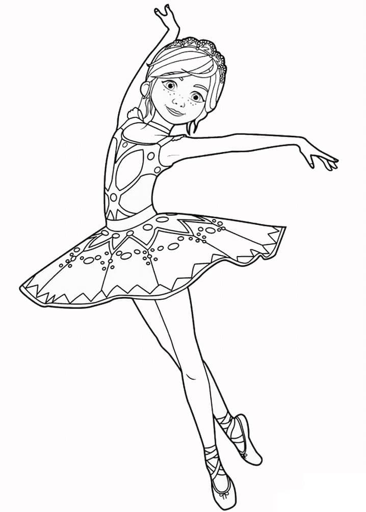 Free printable Dancer coloring page #179173 from Careers and Professions collection
